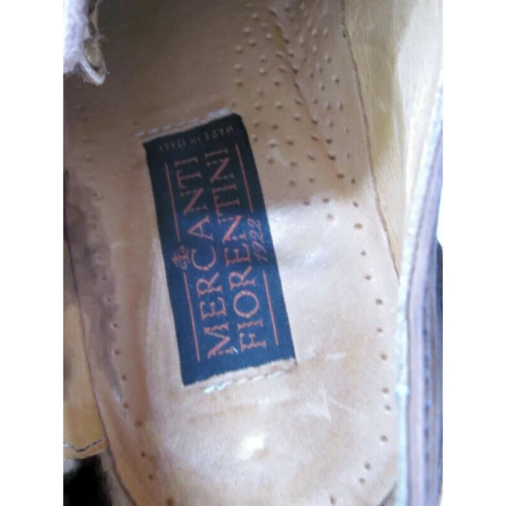 Mercanti Fiorintini  Wingtip Derbys Size US 9 M  Made In Italy